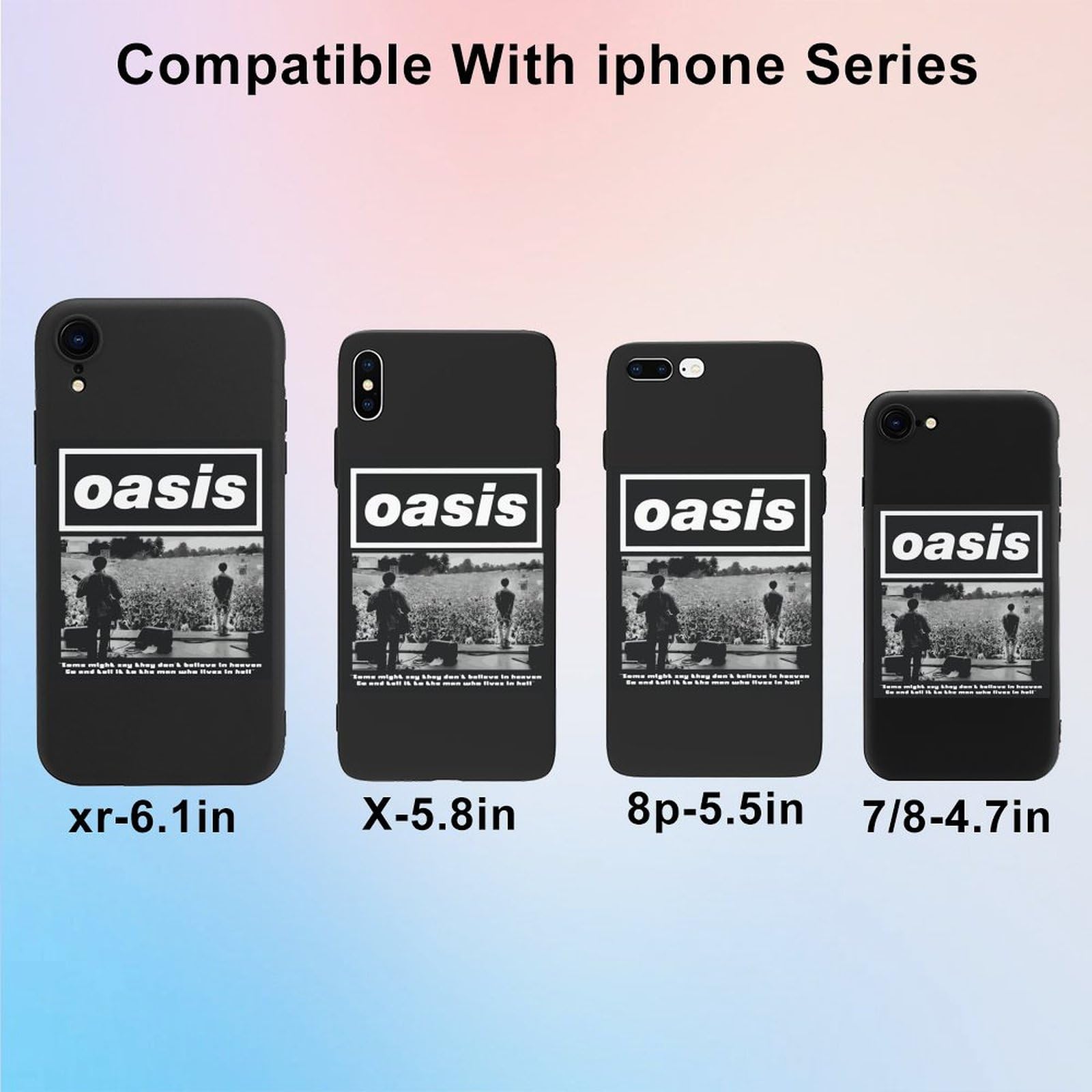 Amazon.co.jp: iPhone 16ケース TPU 全機種対応 オアシス OASIS バンド